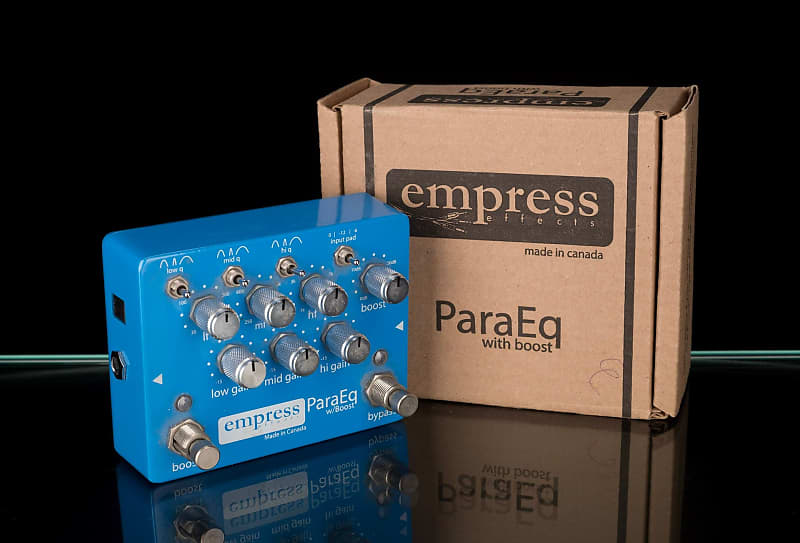 Used Empress ParaEQ with Boost EQ Effect Pedal with Box image 1
