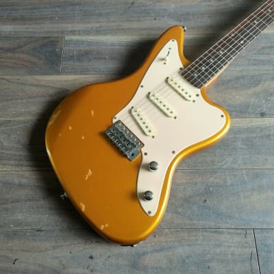 Fernandes JG Series SSS Jaguar (Gold Sparkle) | Reverb