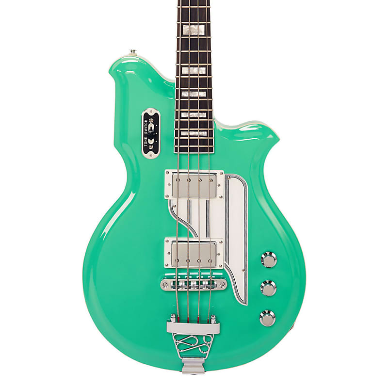 Airline Guitars MAP Bass - Seafoam Green - 30 1/2" Short Scale Electric Bass Guitar - NEW! image 1