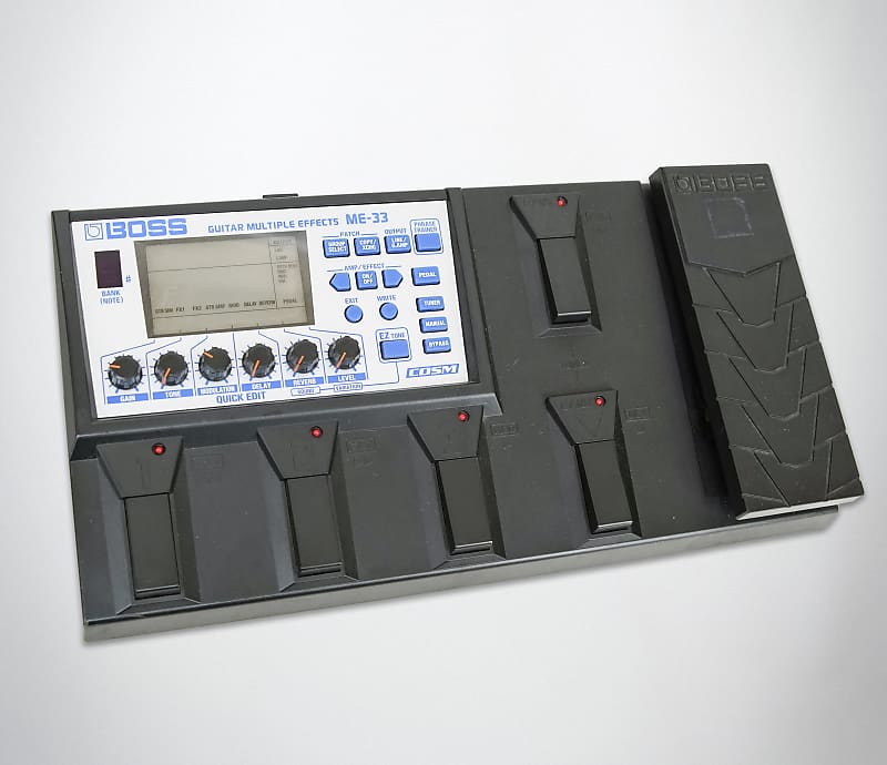 Boss ME-33 Guitar Multiple Effects | Reverb