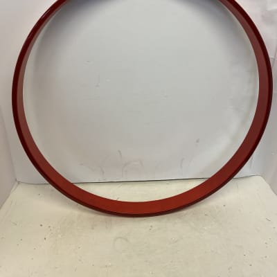 Yamaha 20" Bass Drum Hoop - Red Lacquer image 3