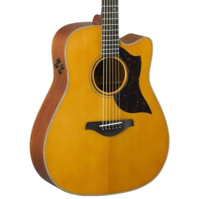 Yamaha A3M ARE Acoustic-Electric Guitar (Vintage Natural)(New) image 1