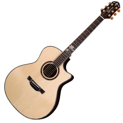 Crafter KWF 1000 PRESTIGE WF G-1000c Flower Inlay GA Acoustic Guitar All Solid for sale
