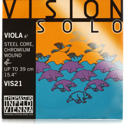 Thomastik-Infeld VIS21 Vision Solo Viola A String - 4/4 Size Chrome image 1