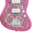 Fender MIJ Traditional 60s Jazzmaster Electric Guitar, Rosewood Fingerboard - Pink Paisley