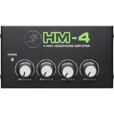 Mackie HM-4 4-channel Headphone Amplifier-NEW image 2