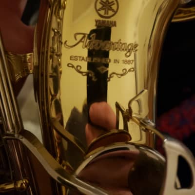Yamaha Advantage  Alto Saxophone  2007 Brass image 3