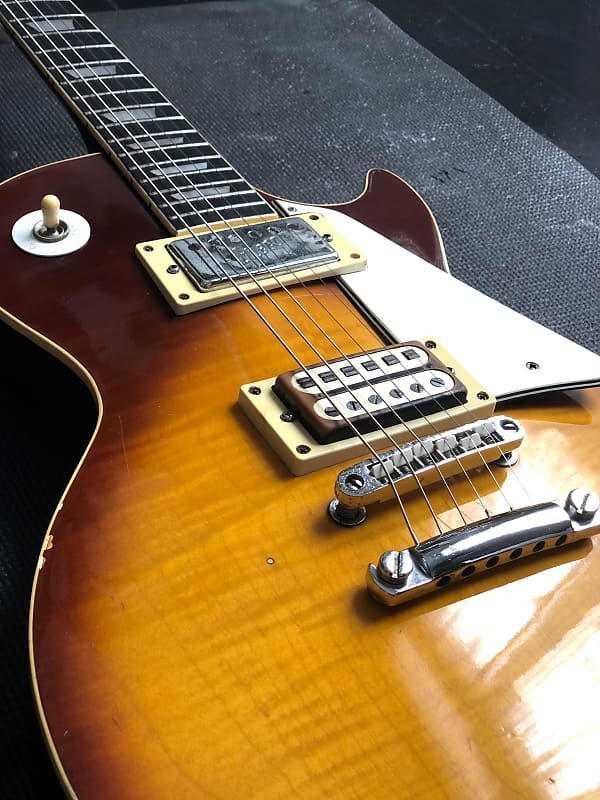 Greco Les Paul Custom 1972 Sunburst With Flame (Japan - MIJ