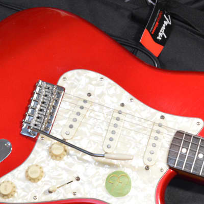 Fender Powerhouse Deluxe Stratocaster Candy Apple Red Low Noise Booster Wired image 24