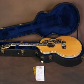 2000 Gibson SJ-200 Custom Vine Ren Ferguson Acoustic Guitar J-200 image 12