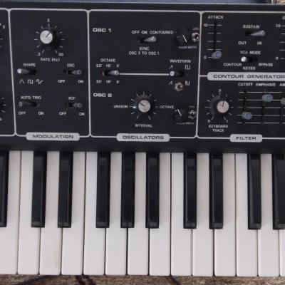 Moog Rogue synthesizer Modded