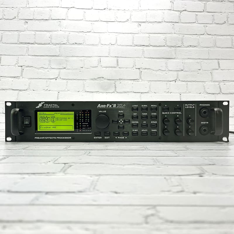Fractal Audio Systems Axe-Fx II XL+ – Chicago Music Exchange