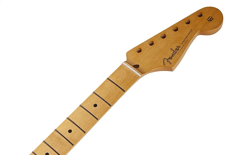 Fender Mexico Stratocaster/Strat Guitar Neck, 50's Vintage Style, Soft V Shape image 1