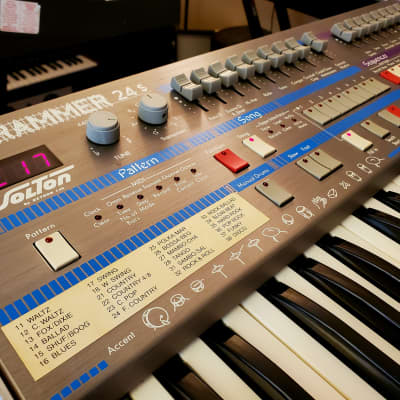 SOLTON KETRON PROGRAMMER 24S ULTRA RARE VINTAGE SYNTHESIZER FULLY SERVICED IN AMAZING CONDITION! image 11