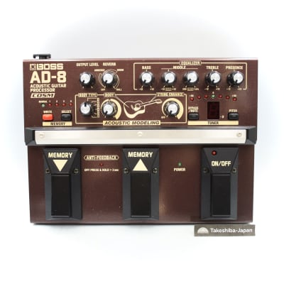Reverb.com listing, price, conditions, and images for boss-ad-8-acoustic-guitar-processor