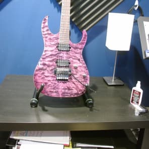 定率割引 西日本 Ibanez RG920QMZ Premium 2011 Purple Quilt (High Voltage ギター