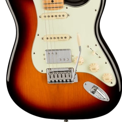 Fender Player Plus Stratocaster HSS Electric Guitar. Maple Fingerboard, 3-Color Sunburst image 5