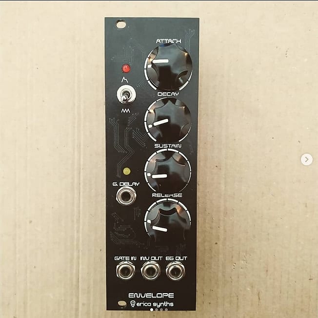 Befaco Even VCO + Erica Synth DIY Polivoks EG II ADSR Reverb