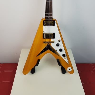 エピフォン・フライングⅤ 　５８コリーナ 韓国製 Epiphone '58 Korina Flying V | Reverb