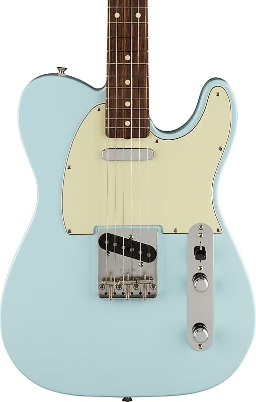 Fender Vintera II 60s Telecaster Electric Guitar. Rosewood Fingerboard, Sonic Blue image 1