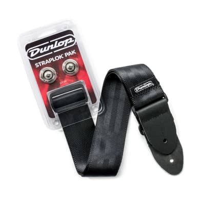 Dunlop SLST001 Straplok Pak Dual Design Straplok with Seatbelt Strap image 1