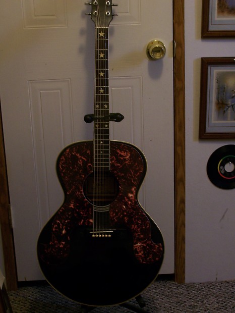 gibson/epiphone sq 180 1988 Black | Reverb
