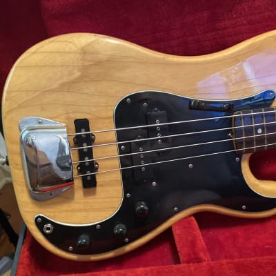Fender  P bass   Modified 1977 Natural image 3
