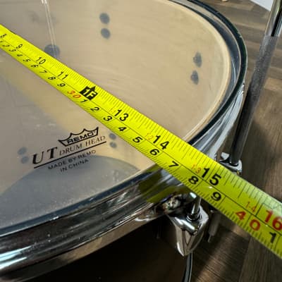 Pearl Decade Maple 14” x 14” Floor Tom Drum / Black Satin Burst #NF22 image 8