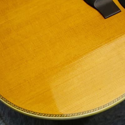 Rare Vintage YAMAKI 1970's Acoustic Guitar F-160 ALL Solid body Made in Japan image 6