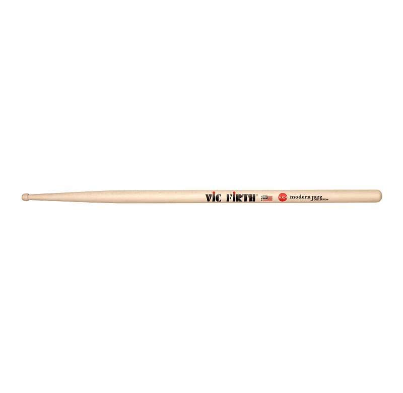 Vic Firth MJC4 Modern Jazz Collection Small Barrel Wood Tip Maple Drumsticks image 1