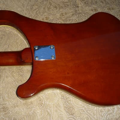 Vintage 1974 Rickenbacker 481 Guitar, Heavy Birdseye Maple, Beautiful RARE Walnut Brown Gloss Finish image 17