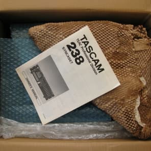 Tascam Syncaset 238 serviced/new capstan, *very clean* w/ original box & instructions image 8