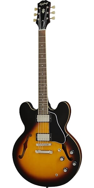 Epiphone Inspired by Gibson ES-335 Vintage Sunburst image 1