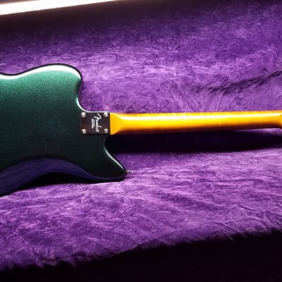 Fender Jazzmaster 2017 Custom Body w/ Wide Range Pickups, Metallic Moss Green image 4