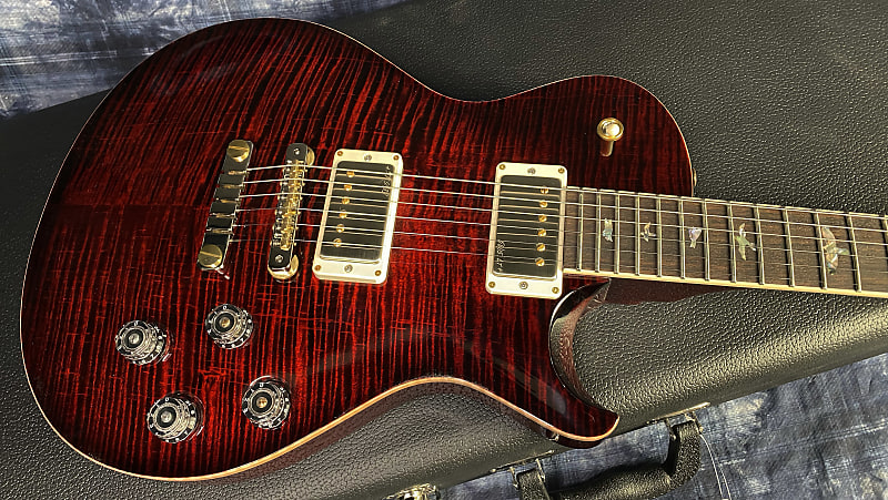 NEW ! 2024 Paul Reed Smith McCarty 594 SC Single Cut 10-Top - Fire Red  Burst - Authorized Dealer - Beautiful Flame Maple - 9.4 lbs G02855