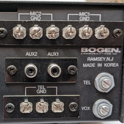 Bogen Classic Series C-35 Public Address Mixing Amp PA / Mixer image 5