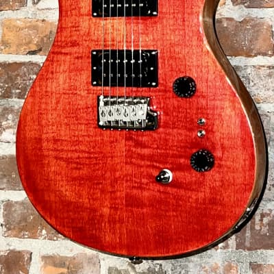PRS SE Custom 24-08 Electric Guitar - Blood Orange, Shop Small & Buy Indie, In Stock Ships Fast ! for sale
