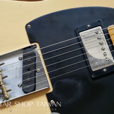 2023 Fender Custom Shop Limited Edition 1951 Telecaster HS Relic Aged-Nocaster Blonde image 11