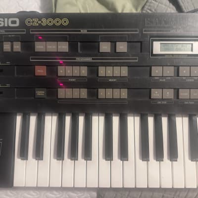 Casio CZ-3000 61-Key Synthesizer 1986 - Black