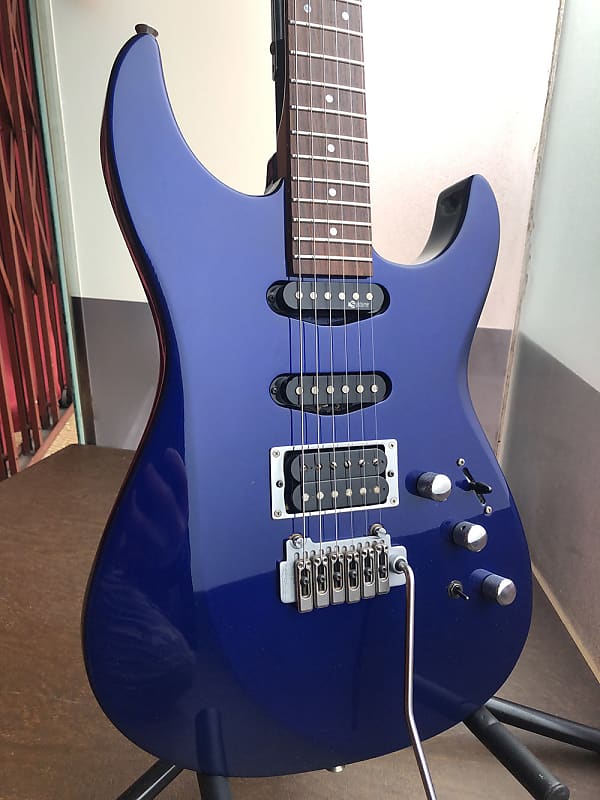 1997 Fernandes Revolver FR-65-S, Sustainer Lite, Wilkinson Trem, Candy  Cobalt Blue