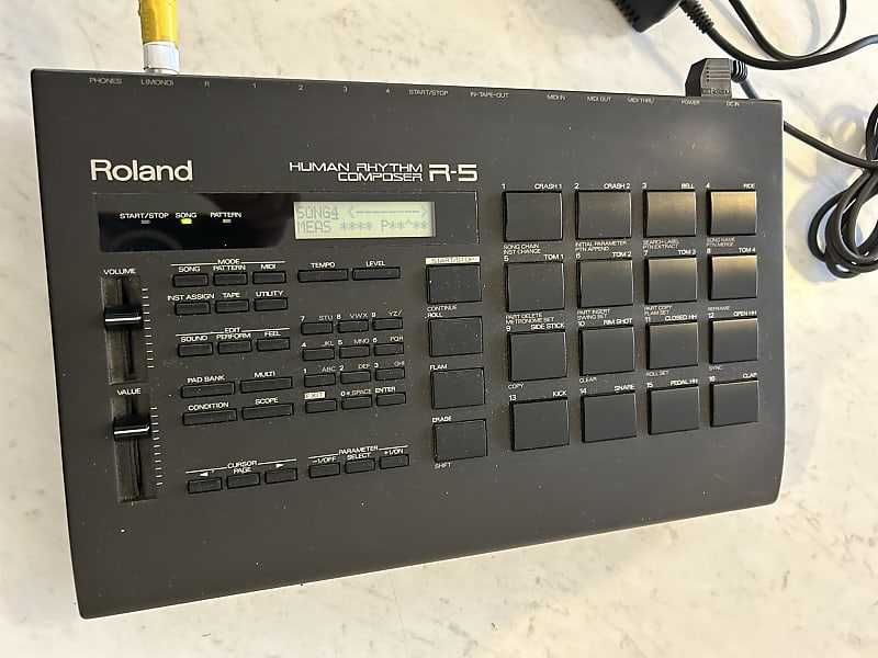 ローランド リズムマシーンR-5 ヒューマンリズムコンポーザー　アダプター Roland R-5 Human Rhythm Composer Drum Machine | Reverb