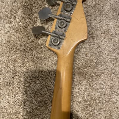 Lefty 1986 Fender Squier Precision Bass Guitar P-Bass image 4