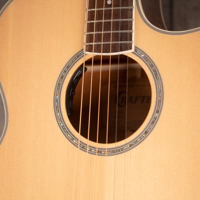 Crafter GAE-8 N Natural Electro Acoustic Guitar image 9