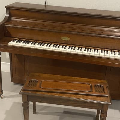 Lowrey Upright Console Piano - Walnut image 1