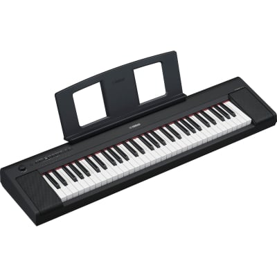 Yamaha NP15 61-Key Piaggero Portable Digital Piano - Black image 1