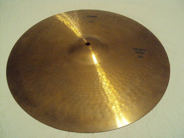 Paiste 20" 505 "Green Label" Heavy Ride Cymbal image 1
