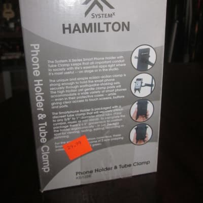Hamilton System X Phone Holder & Tube Clamp KB125E image 2