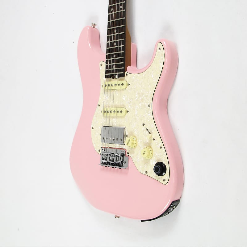 Mooer GTRS S800 Electric Guitar With Built In Effects - Pink