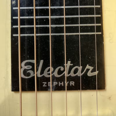 Epiphone Electar Zephyr Lap Steel Guitar Vintage (Used) image 4