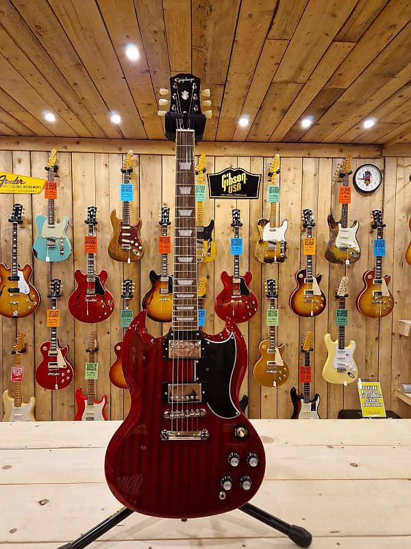 Epiphone SG Standard 60s Vintage Cherry | Reverb Epiphone SG Standard 60s Vintage Cherry | Reverb